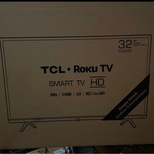 NEW TCL 32" LED HD SMART ROKU TV 32" LED HD SMART ROKU TV